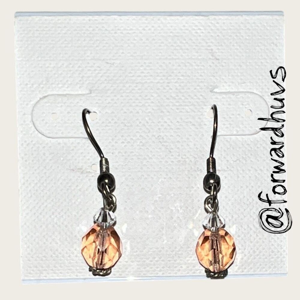Bundle Sale 3 for $15 | Hand Crafted Faceted Bead Earrings